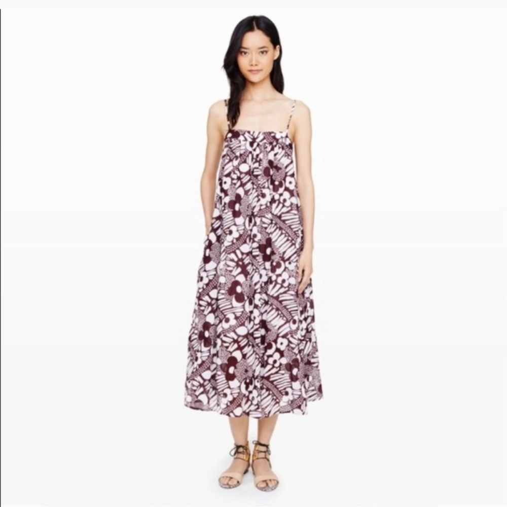 Club Monaco Floral Maxi Dress